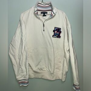 Tommy Hilfiger monogram quarter zip